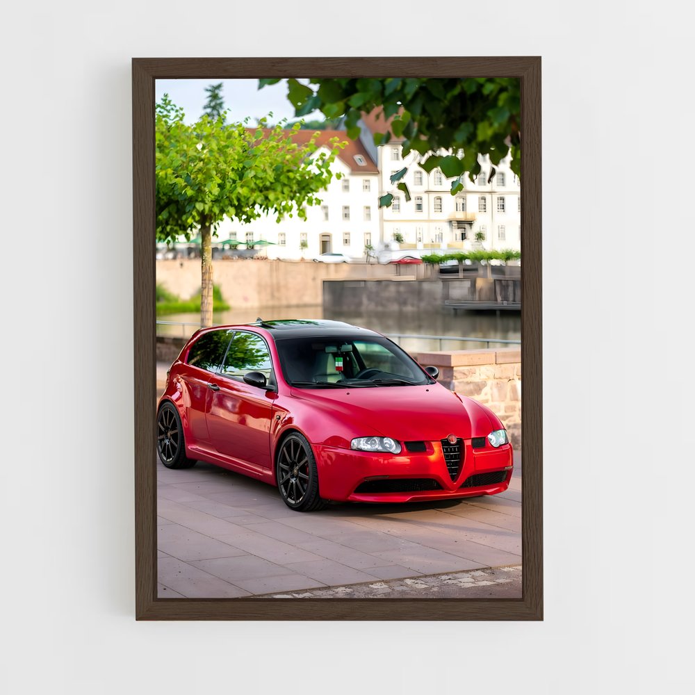 Poster Alfa Racer – affiche Alfa Romeo (vue 5)
